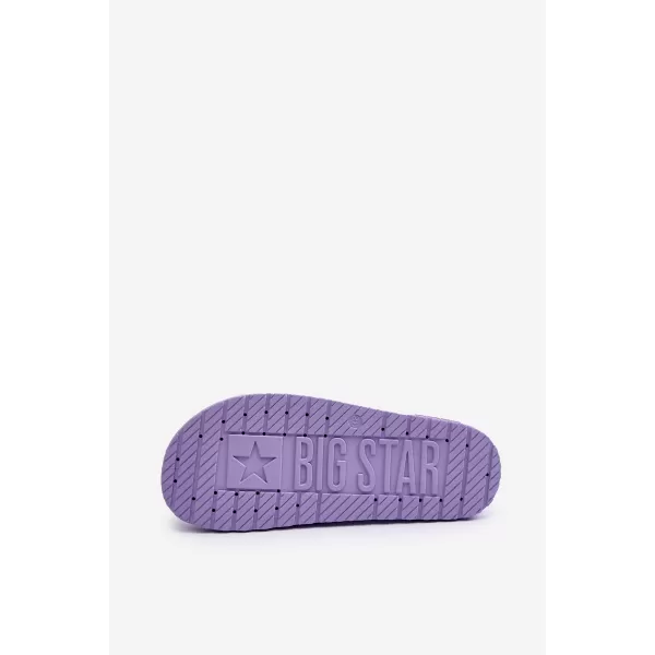  Ženske japanke BIG STAR SHOES LL274426 LJUBIČICA 