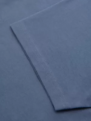 Muška majica kratkih rukava OMBRE OM-TSBS-0268 BIJELI/GRAFIT/PLAVI TRAPER