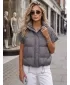 Ženska jakna DSTREET TY5926 TAMNOSIVA