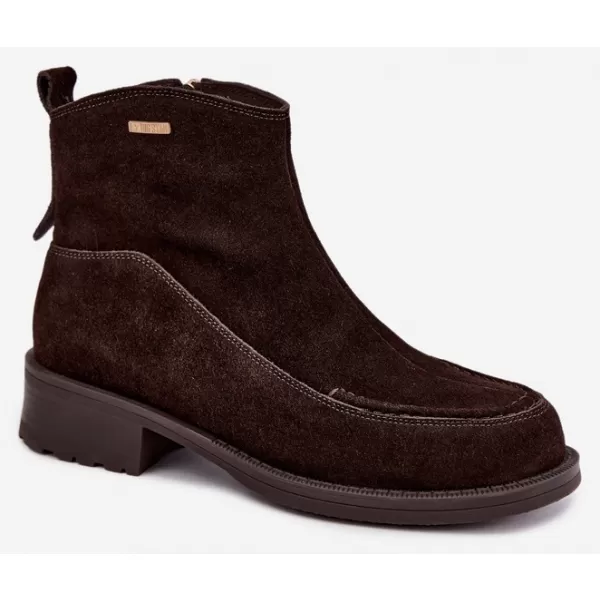  Ženske gležnjače BIG STAR SHOES UU274602 SMEĐE/BEŽ SJENE 