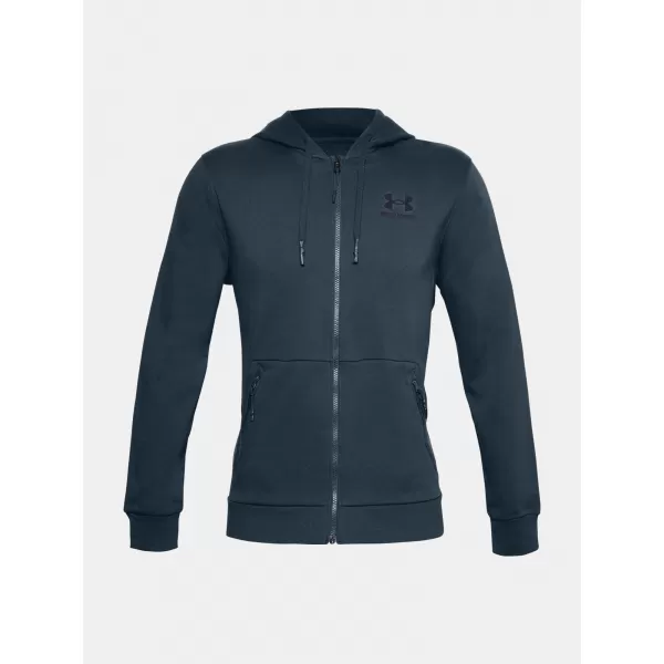  Muški sweatshirt UNDER ARMOUR RIVAL FLEECE AMP FZ HD 1357113-467 PLAVA 