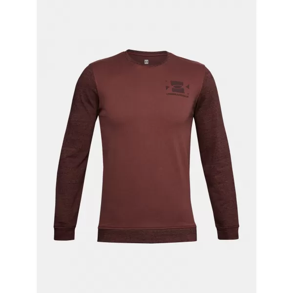  Muški sweatshirt UNDER ARMOUR SPORTSTYLE TERRY KO CREW 1357103-688 CRVENA 