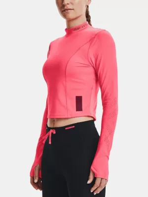 Ženska majica kratkih rukava UNDER ARMOUR UA RUN ANYWHERE LASER LS 1365641-819 RUŽIČASTA