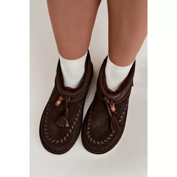  Ženske cipele BIG STAR SHOES UU274678 SMEĐA/BEŽ 
