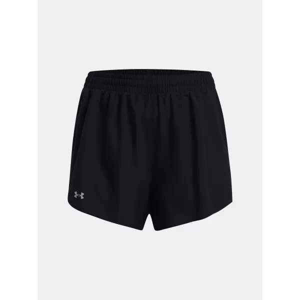  Ženske kratke hlače UNDER ARMOUR UA FLY BY 3'' SHORTS 1382853-001 CRNA 