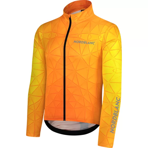  Muški biciklistički dres NORDBLANC RIDEPRO NBSMF8102 JANTAR 