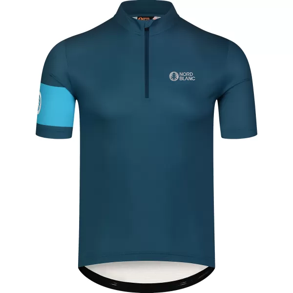  Muški biciklistički dres NORDBLANC CAMEL NBSMF8079 PLAVA 