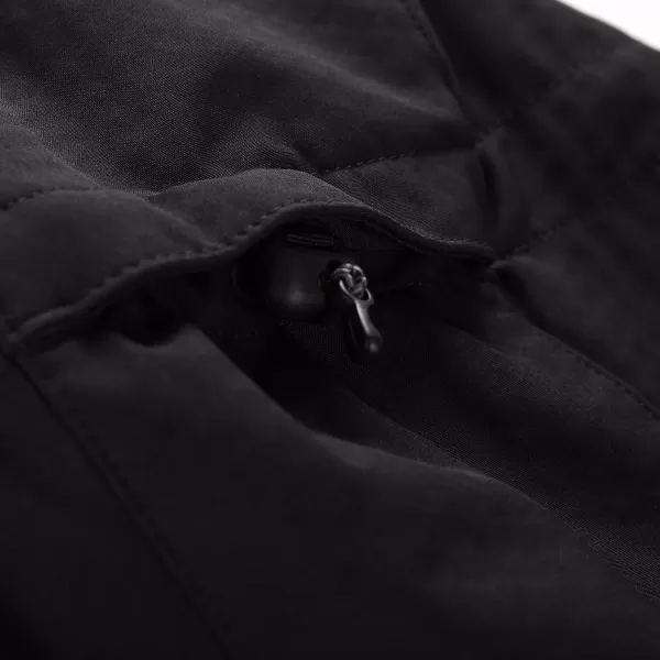  Ženska softshell jakna ALPINE PRO GEDERA CRNA 
