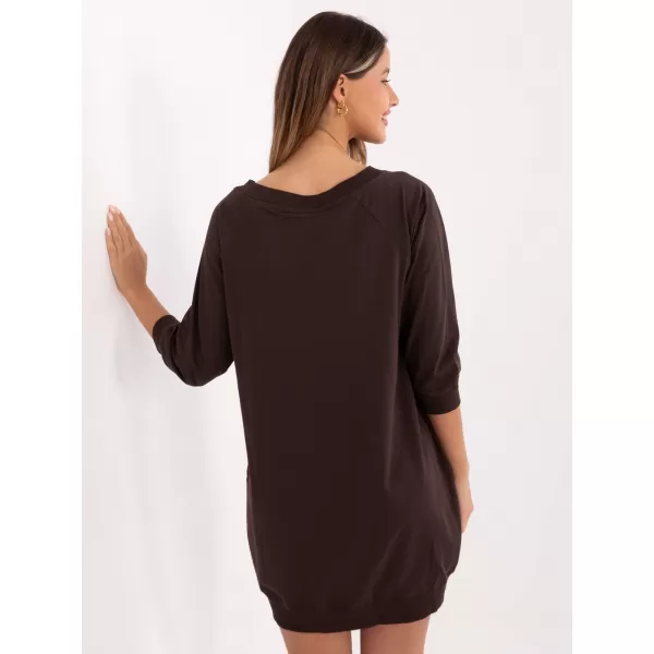 Haljina BASIC FEEL GOOD RV-SK-7203.35P TAMNO SMEĐA 