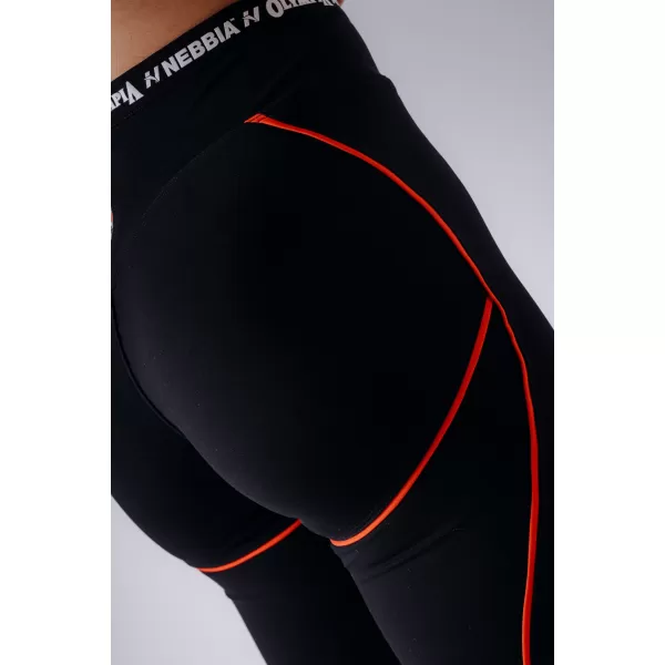  Ženske tajice NEBBIA OLYMPIA HIGH-WAIST 935 CRNA 