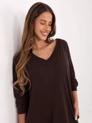 Haljina BASIC FEEL GOOD RV-SK-7203.35P TAMNO SMEĐA