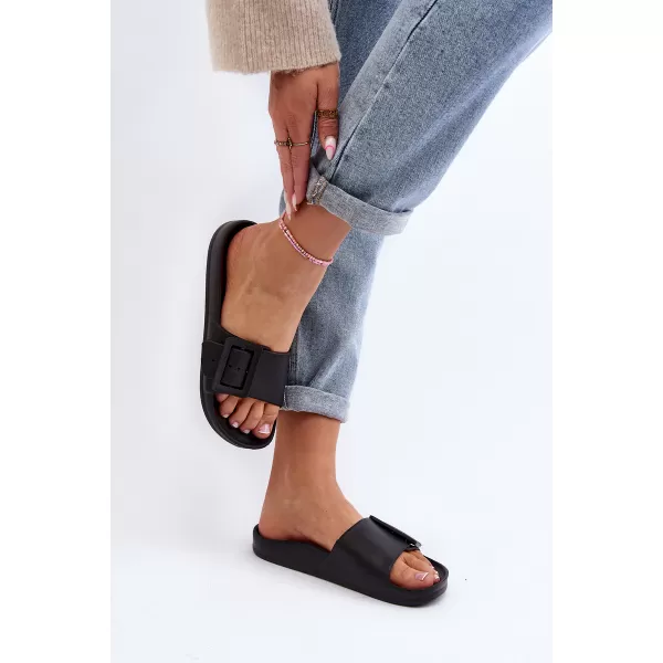  Ženske papuče BIG STAR SHOES FF274A389 CRNA 