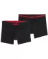 Muške bokserice PUMA MEN EVERYDAY PLACED LOGO BOXER 2P 93847618 CRVENA KOMBINACIJA
