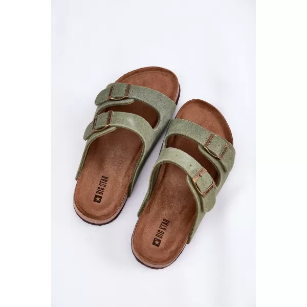  Ženske papuče BIG STAR SHOES RR274A393 ZELENA 