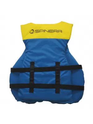 Prsluk za plivanje SPINERA Universal Nylon 2 PLAVO/ŽUTO