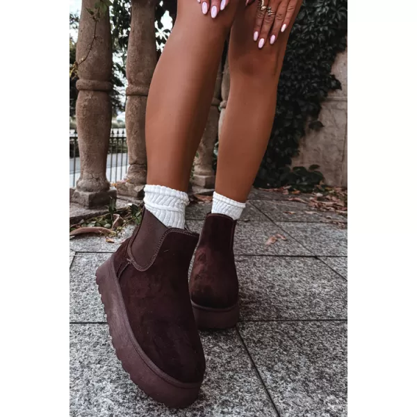  Ženske cipele BIG STAR SHOES UU274174 SMEĐE/BEŽ SJENE 