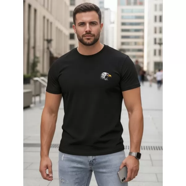  Muška majica kratkih rukava DSTREET NX0148R-BK CRNA 