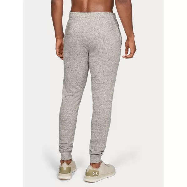  Muške trenirke UNDER ARMOUR SPORTSTYLE TERRY JOGGER 1329289-112 BIJELA 