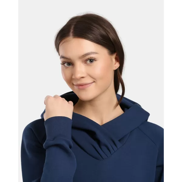  Ženski sweatshirt KILPI HEYDEN-W 1L0209KI TAMNOPLAVA 