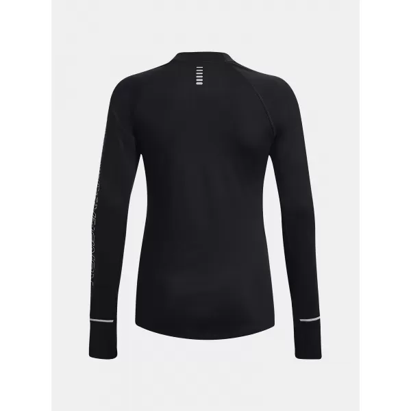  Ženska majica kratkih rukava UNDER ARMOUR UA OUTRUN THE COLD LS 1373208-001 CRNA 