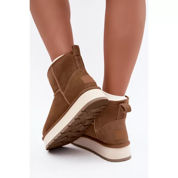  Ženske cipele BIG STAR SHOES UU274692 SMEĐA/BEŽ 
