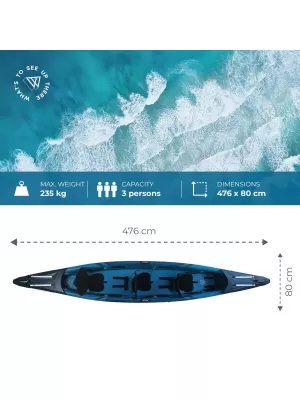 Kajak WATTSUP Torpedo 3 NEODREĐENO