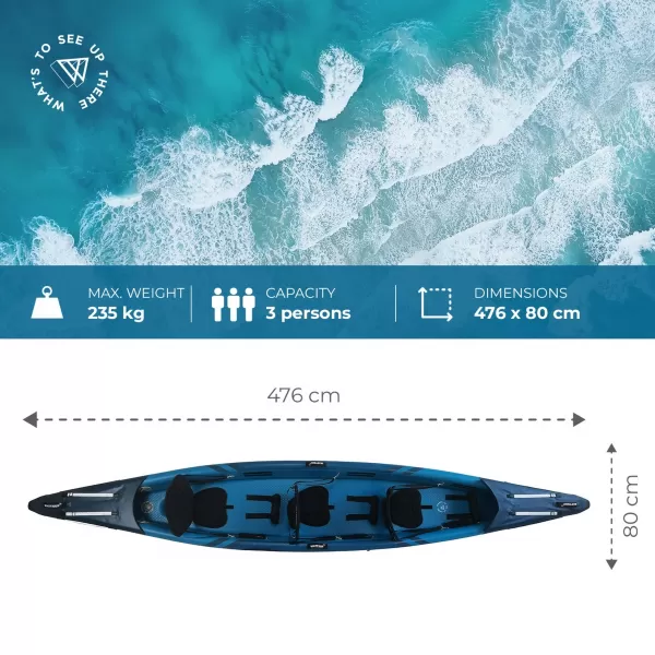  Kajak WATTSUP Torpedo 3 NEODREĐENO 