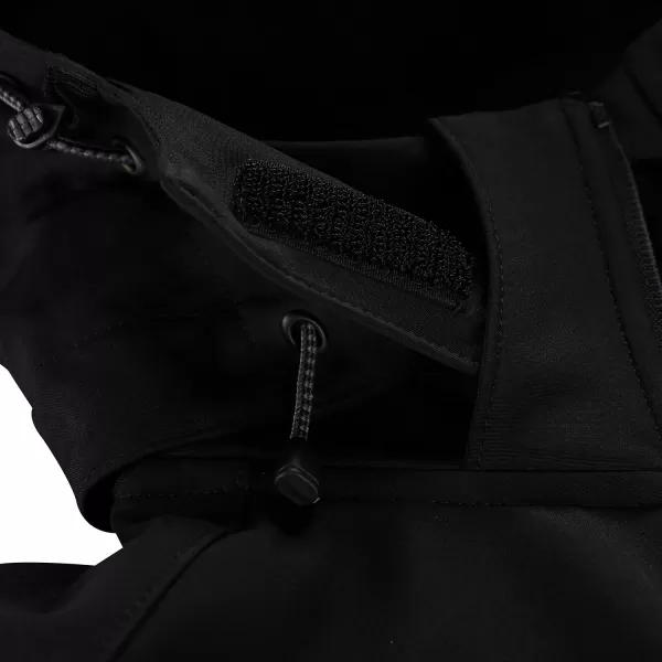  Ženska softshell jakna ALPINE PRO GEDERA CRNA 