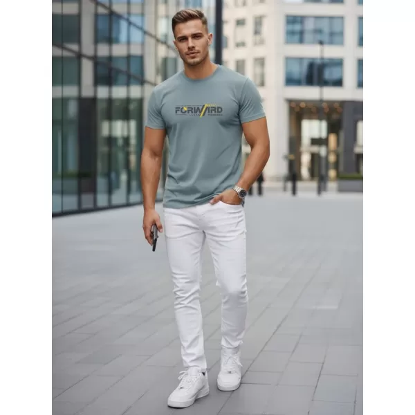  Muška majica kratkih rukava DSTREET NX0145R-SB PLAVA 