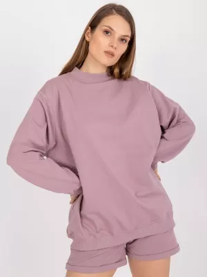 Ženski sweatshirt BASIC FEEL GOOD AP-BL-A-R001 TAMNORUŽIČASTA