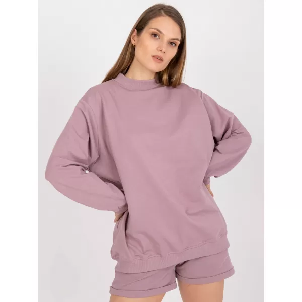 Ženski sweatshirt BASIC FEEL GOOD AP-BL-A-R001 TAMNORUŽIČASTA 