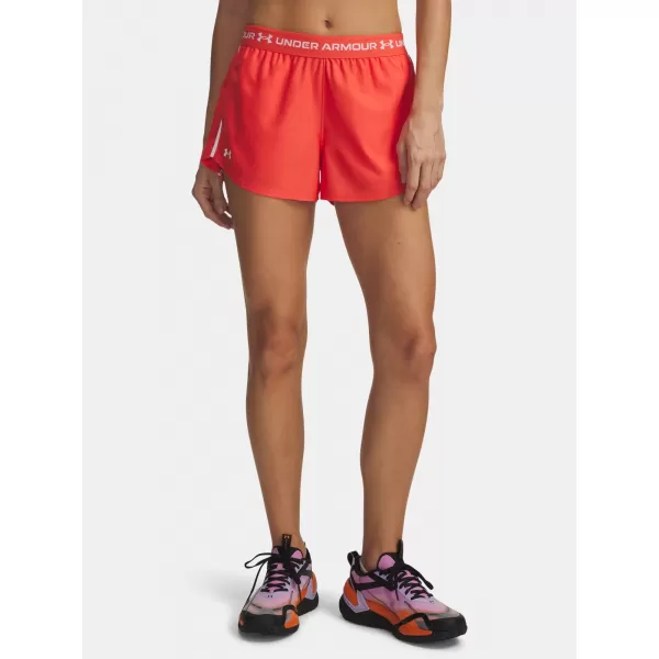  Ženske kratke hlače UNDER ARMOUR TECH PLAY UP SHORTS 1389882-690 CRVENA 
