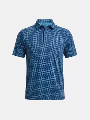 Muška majica kratkih rukava UNDER ARMOUR UA T2G PRINTED POLO 6012304-413 PLAVA