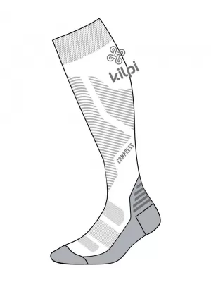 Čarape KILPI COMPRESS-U 1U0875KI BIJELA