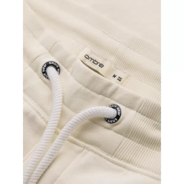  Muške trenirke OMBRE OM-PABS-0305 KREMA 