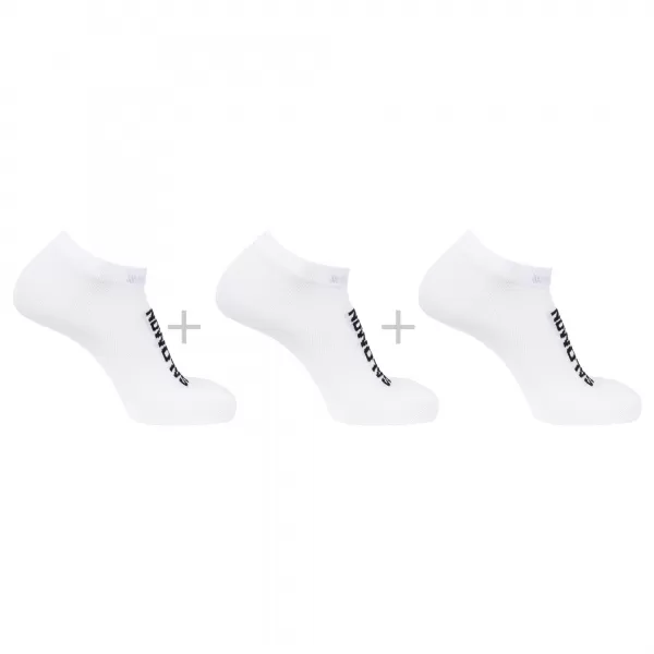  Čarape SALOMON EVERYDAY LITE LOW 3-PACK LC2912100 BIJELA 
