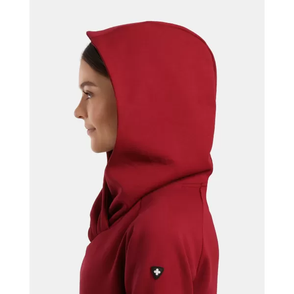  Ženski sweatshirt KILPI HEYDEN-W 1L0209KI TAMNOCRVENA 