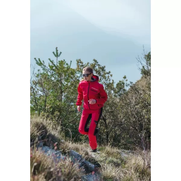  Ženske vodootporne hlače za više sportova NORDBLANC ELISA NBSPL8326 RUŽIČASTA 