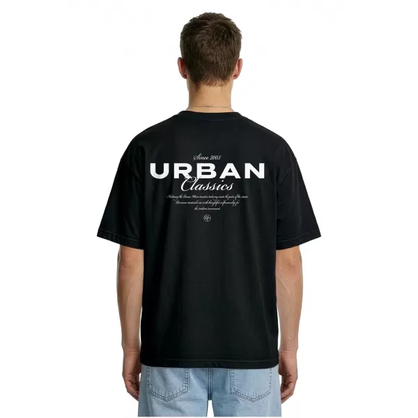  Muška majica kratkih rukava URBAN CLASSICS TB8665 CRNA 