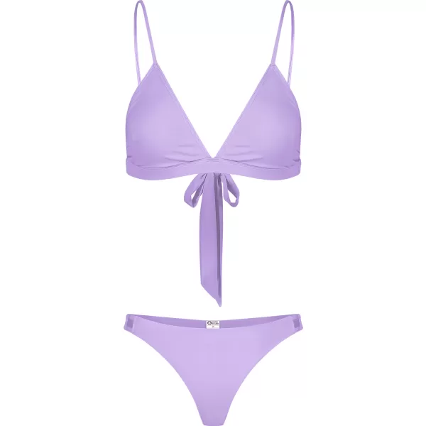  Ženski donji dio bikinija NORDBLANC TWINKLE NBSSS8242 LJUBIČASTA 