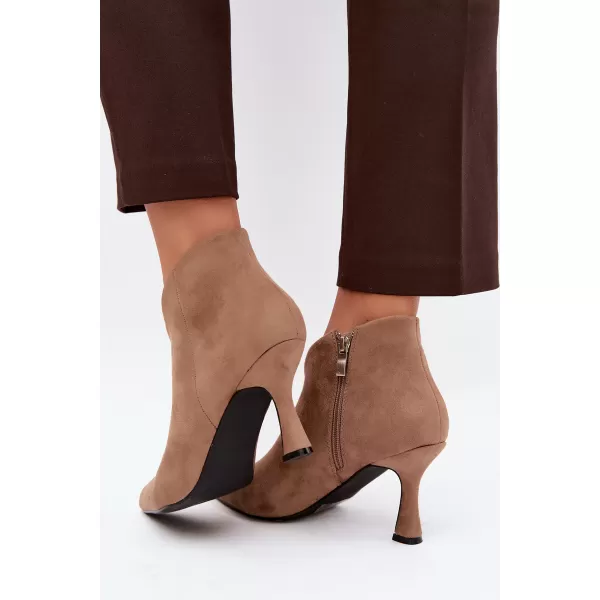  Ženske gležnjače BOTO D-219 KAKI 