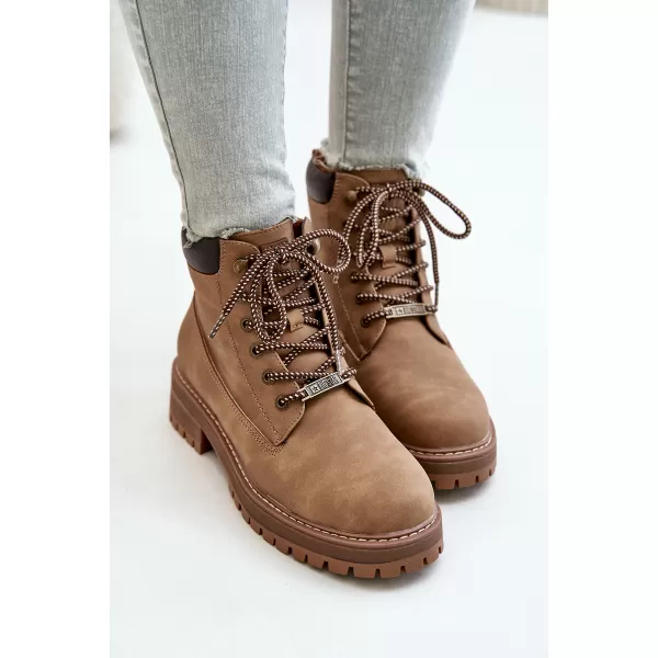  Ženske čizme BIG STAR SHOES OO274A289 SMEĐA/BEŽ 