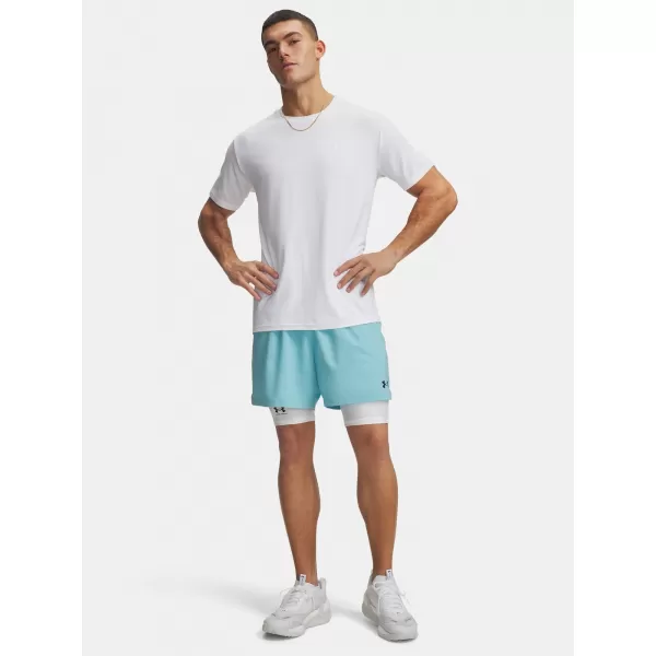  Muške kratke hlače UNDER ARMOUR VANISH WVEN SHORT 2.0 6IN 6009865-425 PLAVA 