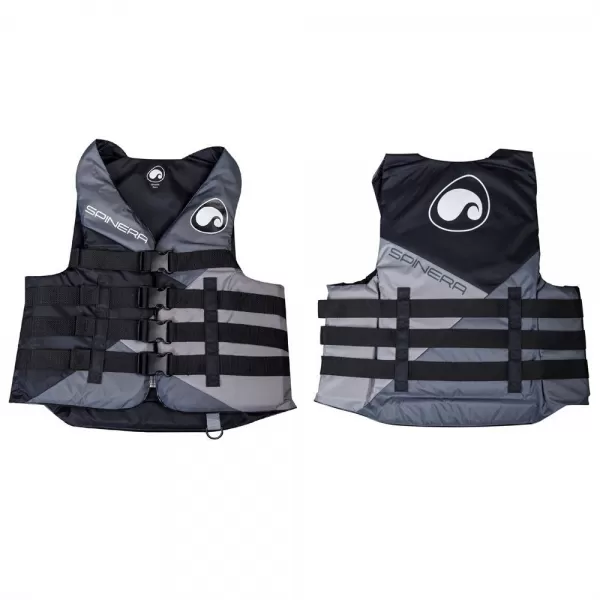  Prsluk za plivanje SPINERA Deluxe Nylon 50N SIVA 