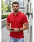 Muška majica s kragnom DSTREET PX0515 CRVENA