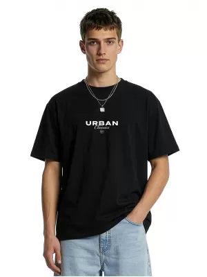 Muška majica kratkih rukava URBAN CLASSICS TB8665 CRNA