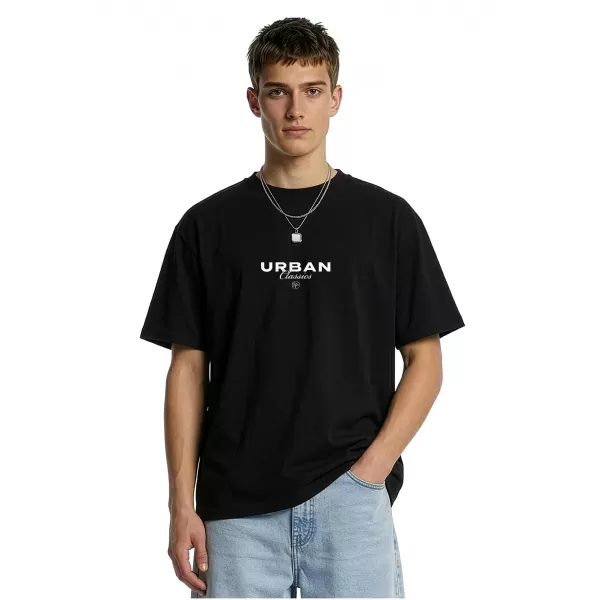  Muška majica kratkih rukava URBAN CLASSICS TB8665 CRNA 