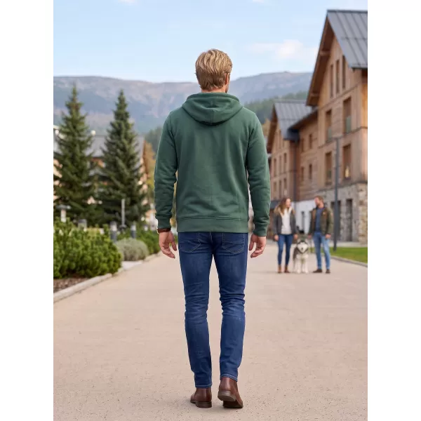  Muški sweatshirt ALTISPORT NP/ALMST45001 TAMNOZELENE BOJE 
