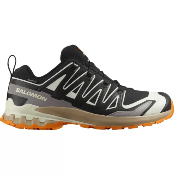  Muške cipele SALOMON XA PRO 3D V9 GORE-TEX L47881900 CRNI/LED OD VANILIJE/KURKUMA 