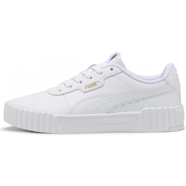  Ženske cipele PUMA CARINA 3.0 40036501 PUMA BIJELA/PUMA ZLATNA 